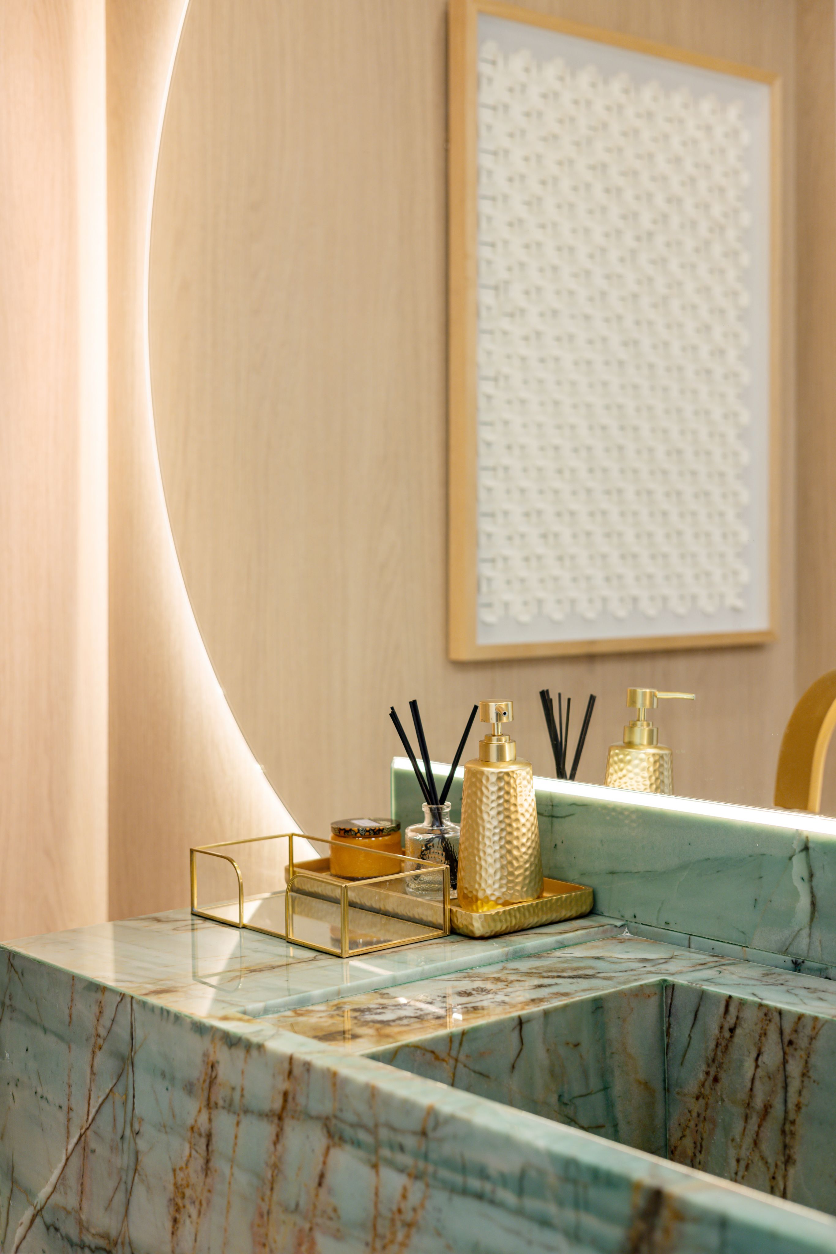 Powder room detail, Lake Nona Estate